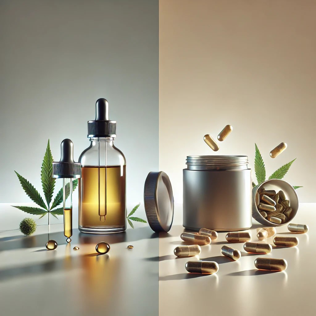 Which is better CBD oil or CBD capsules