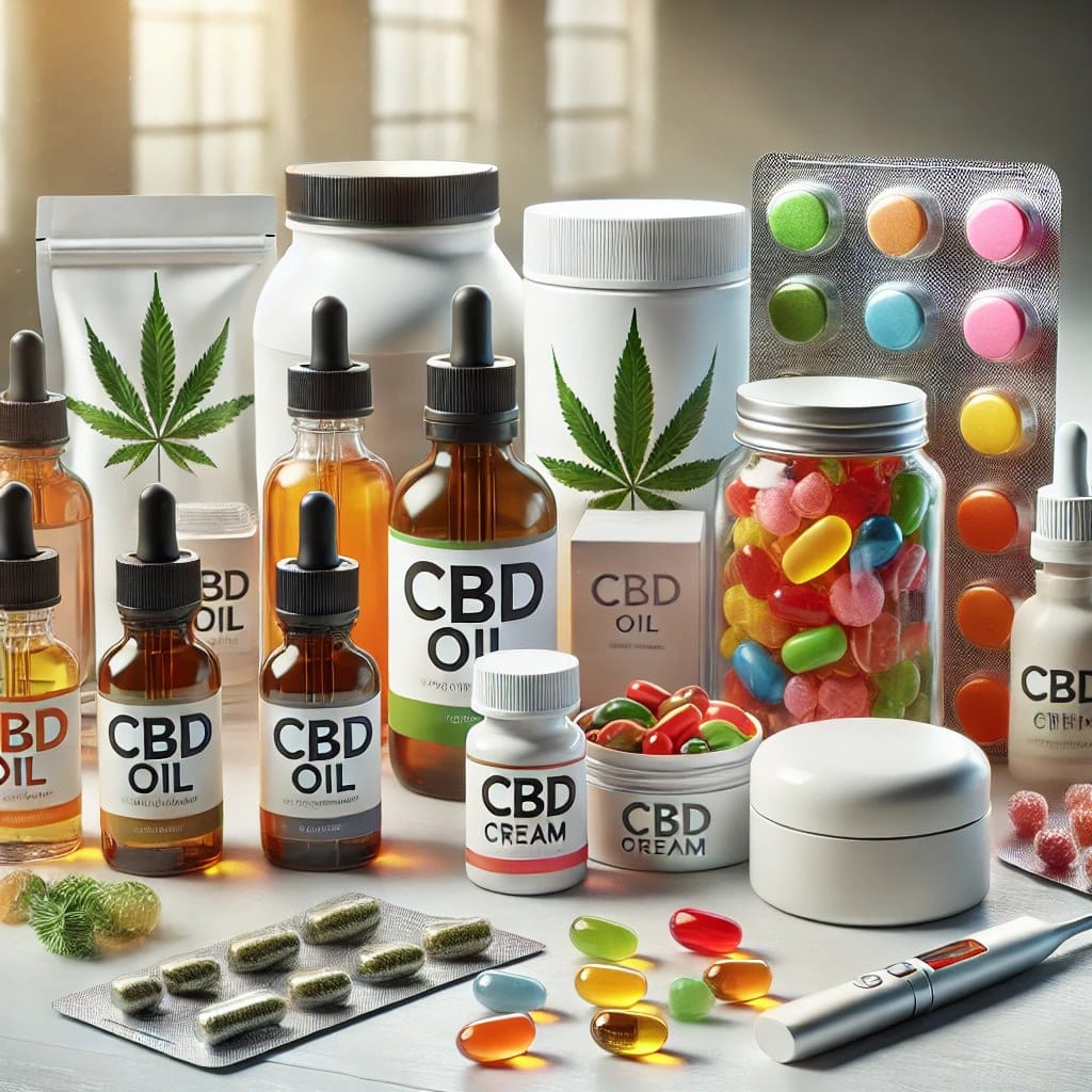 Verschiedene Arten von CBD und CBD-Produkten: Überblick