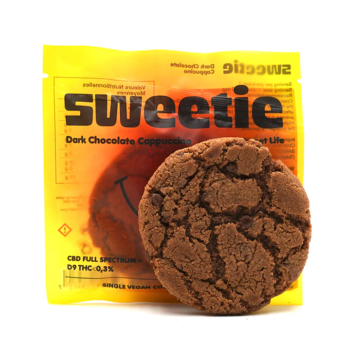 Galleta espacial THC - Chocolate negro y capuchino