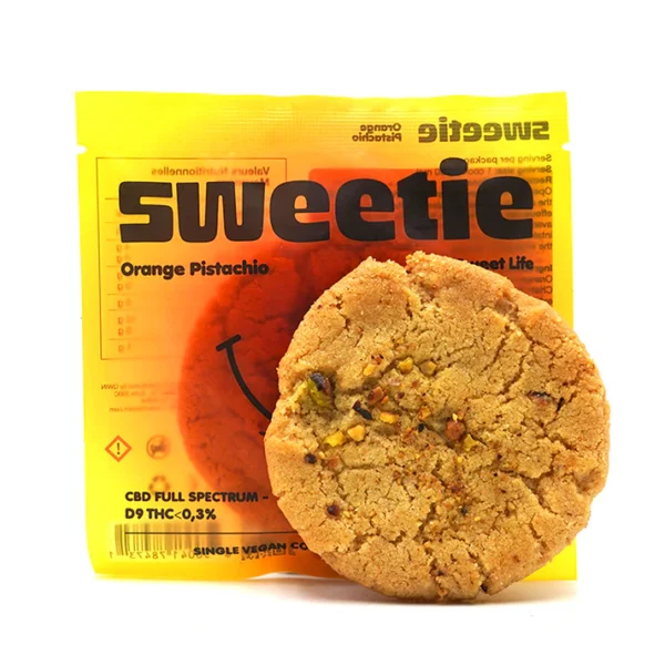 Galleta espacial THC 100mg - Naranja Pistacho