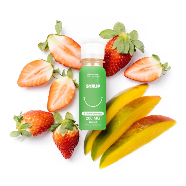 THC-Sirup - Erdbeere & Mango