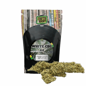 White CBG 44 Flower